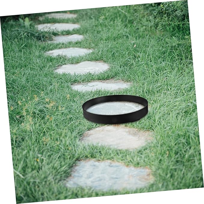 balacoo Paver Mold for Stepping Stones Round Concrete Mold for Garden Pathways Plastic Pavement Mold for DIY Walkways and Floor Tile Decoration