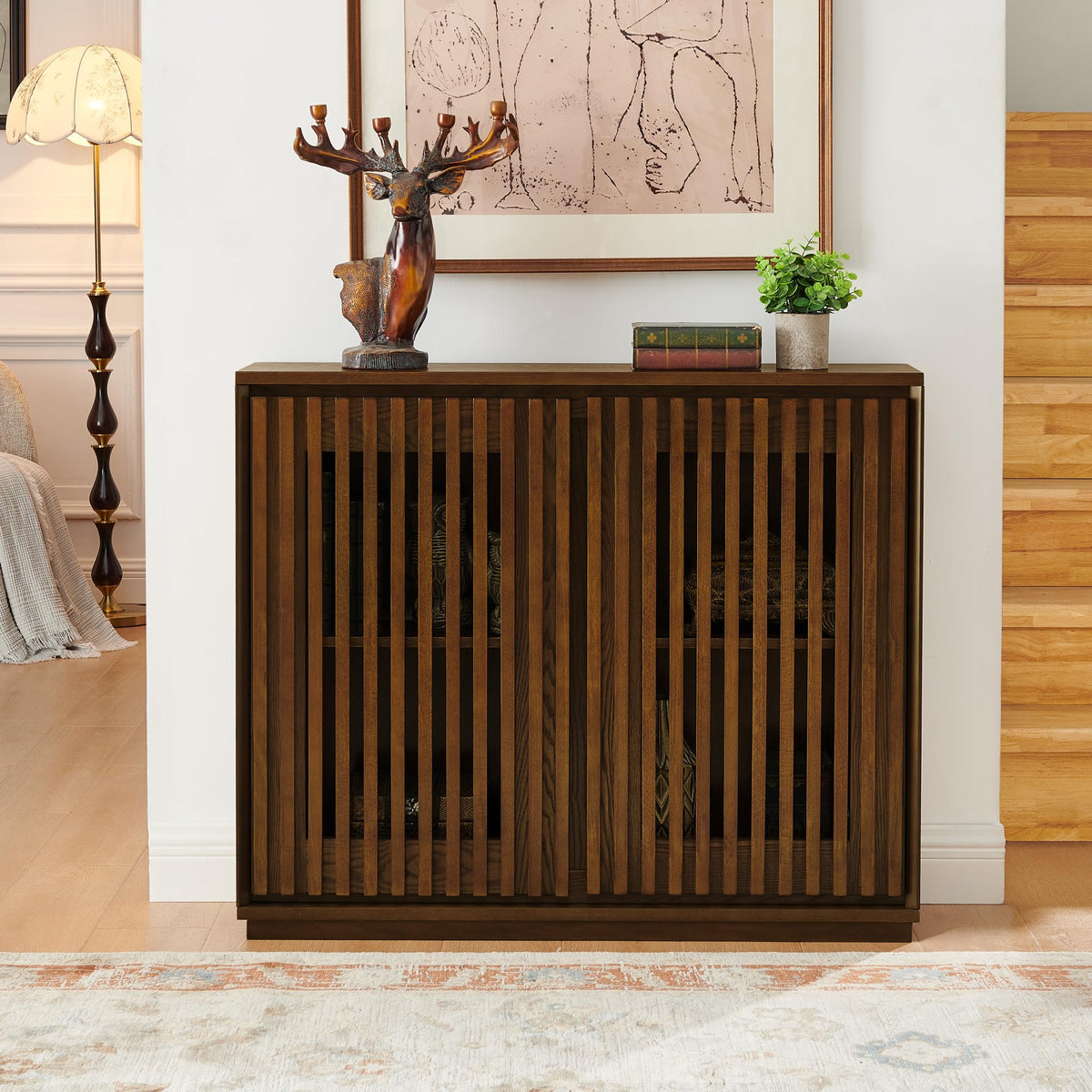 39" Mid Century Modern Sideboard Cabinet