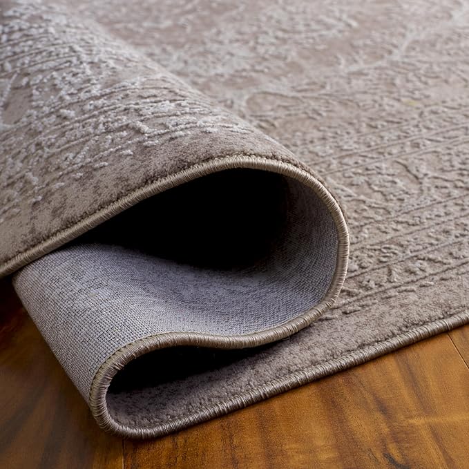SAFAVIEH Area Rug 3x5 - Reflection Collection - Beige & Cream, Non-Shedding & Easy Cleaning, Ideal for Entryway, Living Room, Bedroom (RFT668A)