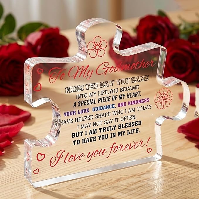 Godmother Gifts from Godchild, Godmother Gift for Women, Mothers Day Gifts for Godmother, God Mother Gifts Birthday Christmas Gift for Godmom Madrina