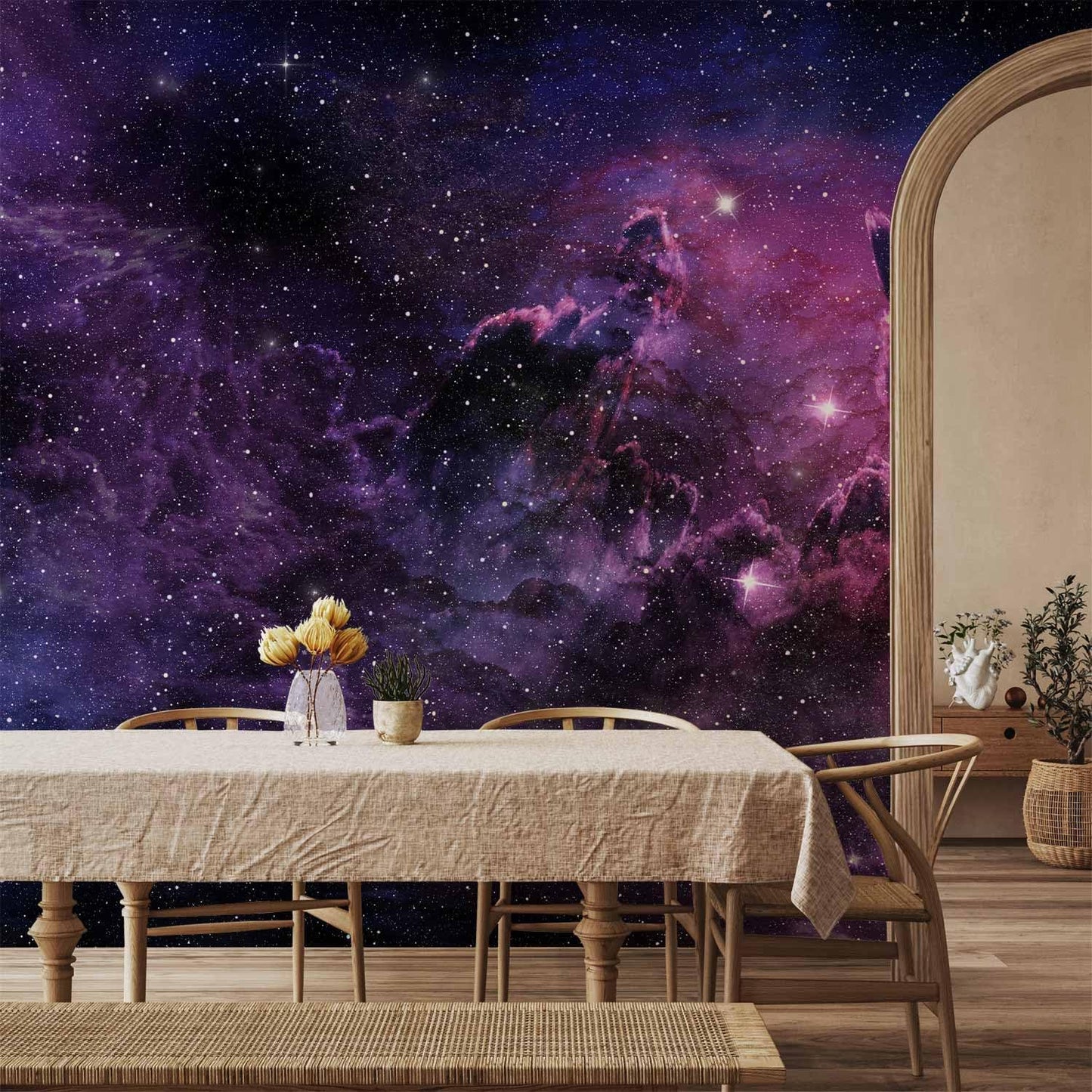 artgeist Premium Wall Mural Cosmos Galaxy 118x83 in - XXL Non-Woven Wallpaper Fleece Wall Decor Photo Print Picture Image Design Home a-C-0022-a-a