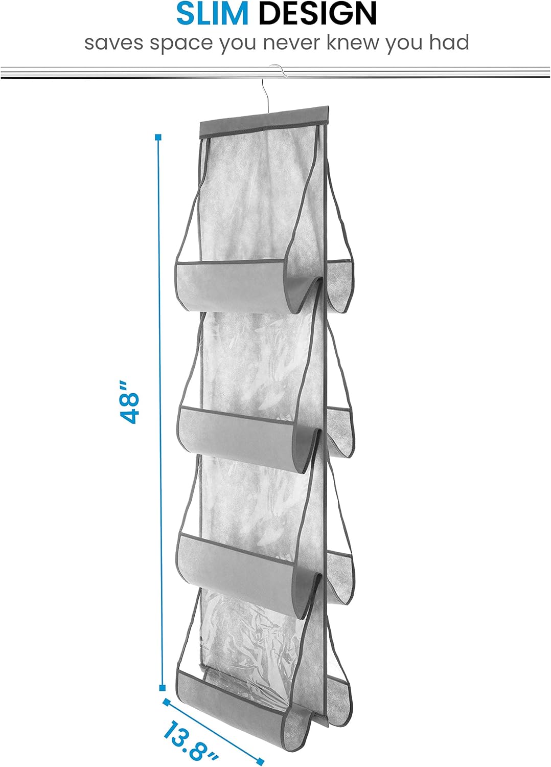 SNSLXH Closet Clear Handbag Organizer - NestledHome