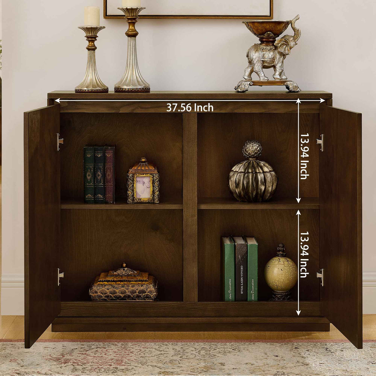 39" Mid Century Modern Sideboard Cabinet