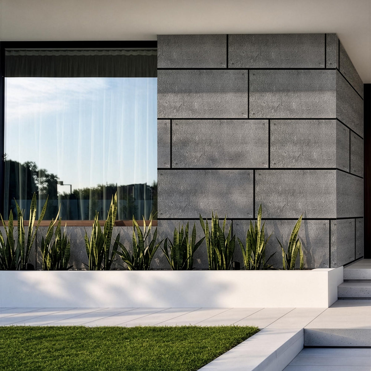 3D Concrete Look Wall Panels