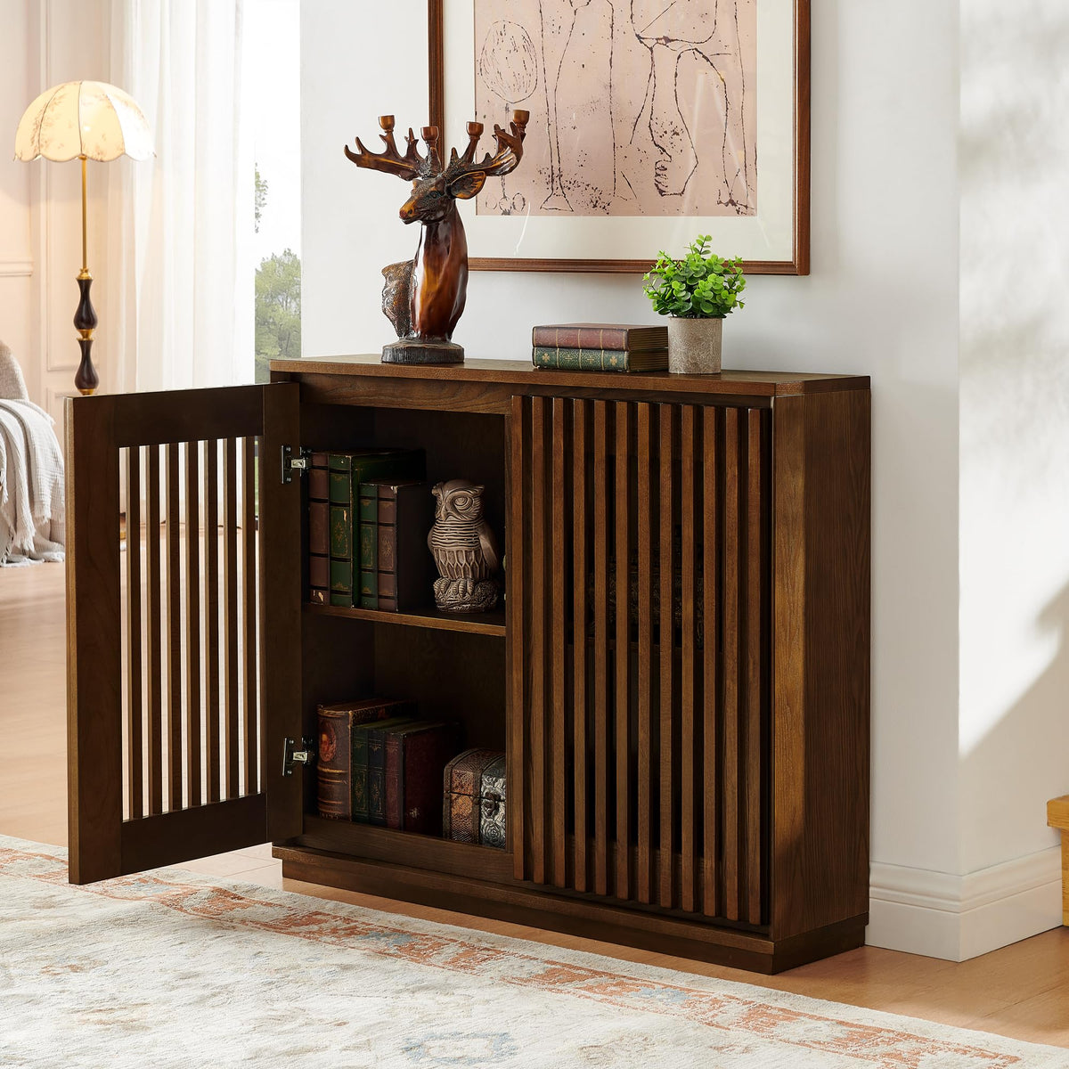 39" Mid Century Modern Sideboard Cabinet