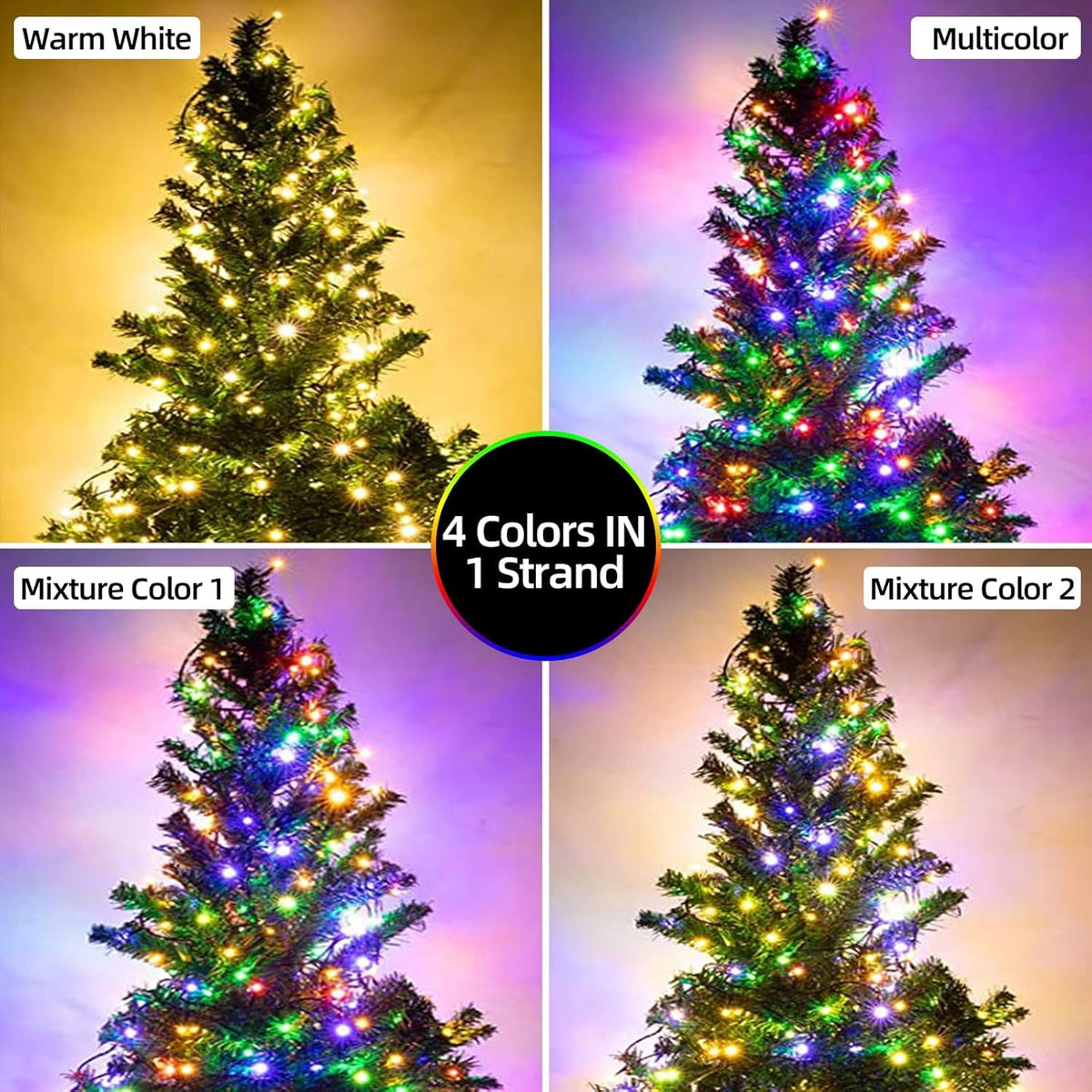 170ft 500 LED Christmas Lights (165 Foot)