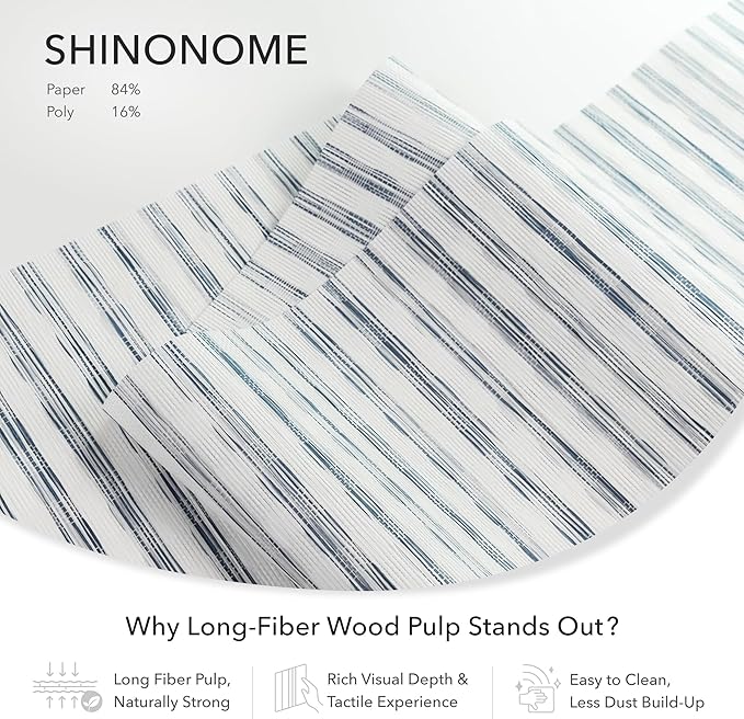 GoDear Design Adjustable Vertical Blinds for Sliding Glass Door 45.8"- 86" W x 96" H, Extendable Sliding Panel Track Blinds for Patio Closet, Trimmable Window Shades, Shinonome