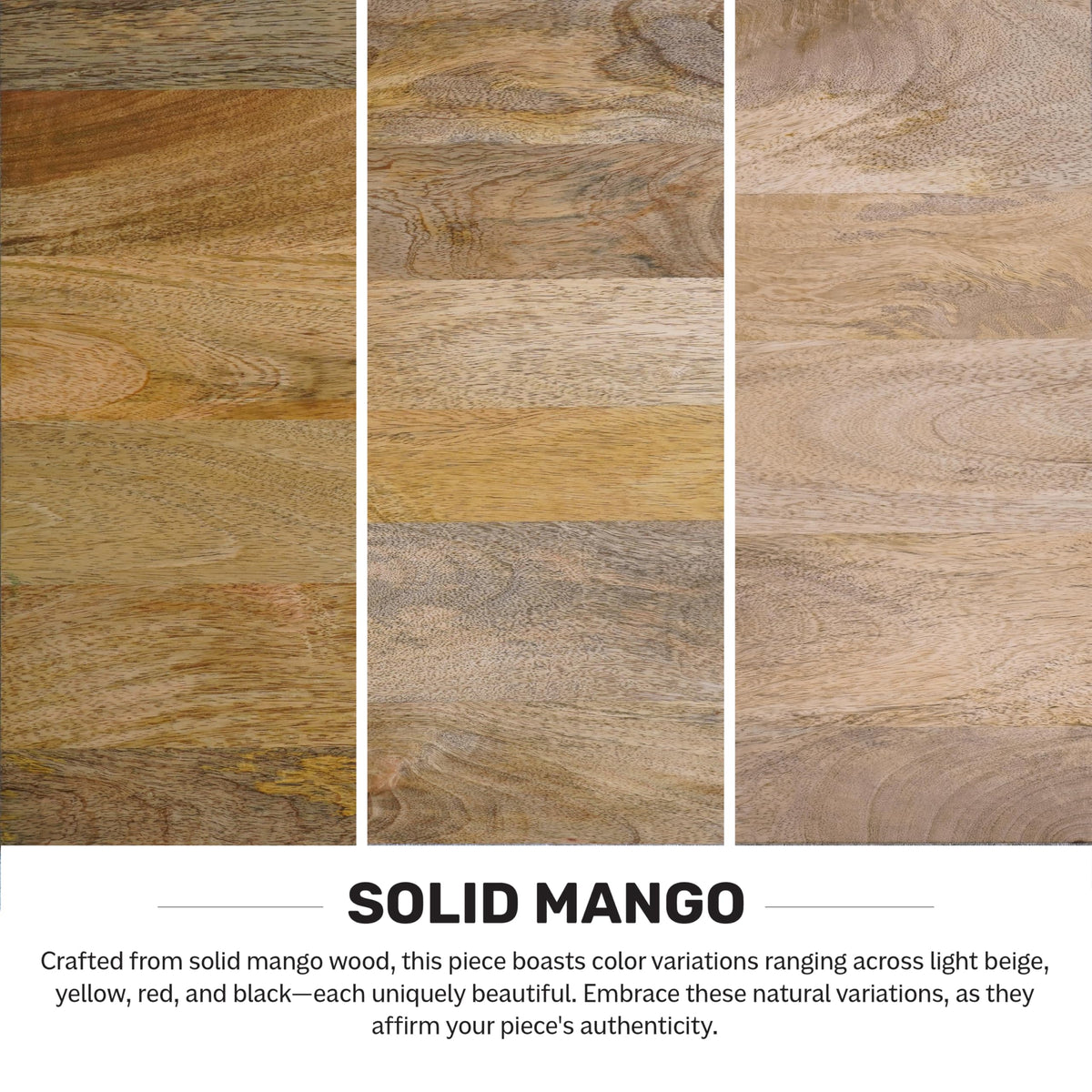 Kitchener 47" Wide Solid Wood 2