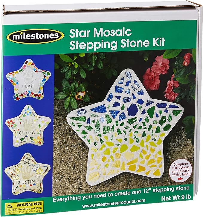 Milestones 90115122 Mosaic Star Stone Kit