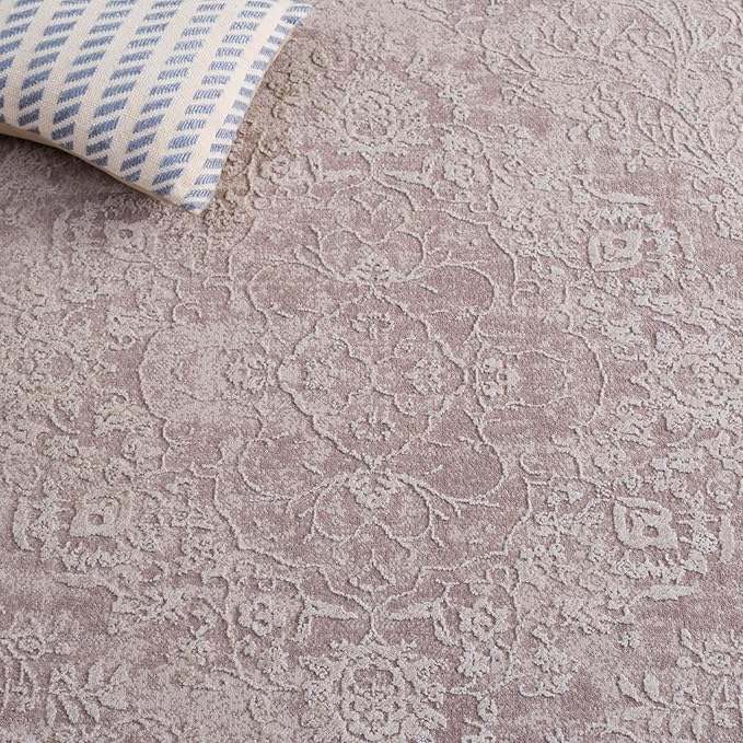 SAFAVIEH Area Rug 11x15 - Reflection Collection - Large - Beige & Cream, Non-Shedding & Easy Cleaning, Ideal for Living Room, Bedroom, Dining Space (RFT668A)