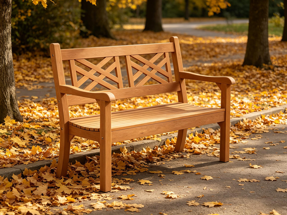 49" All Weather Poly Lumber Outdoor Garden Bench