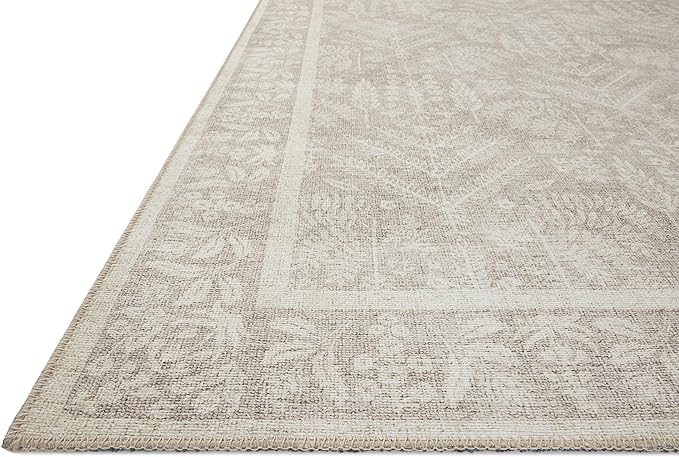 Loloi Rifle Paper Co. Maison Collection MAO-02 Bough Natural 2'-0" x 5'-0", .19" Pile Height, Accent Rug