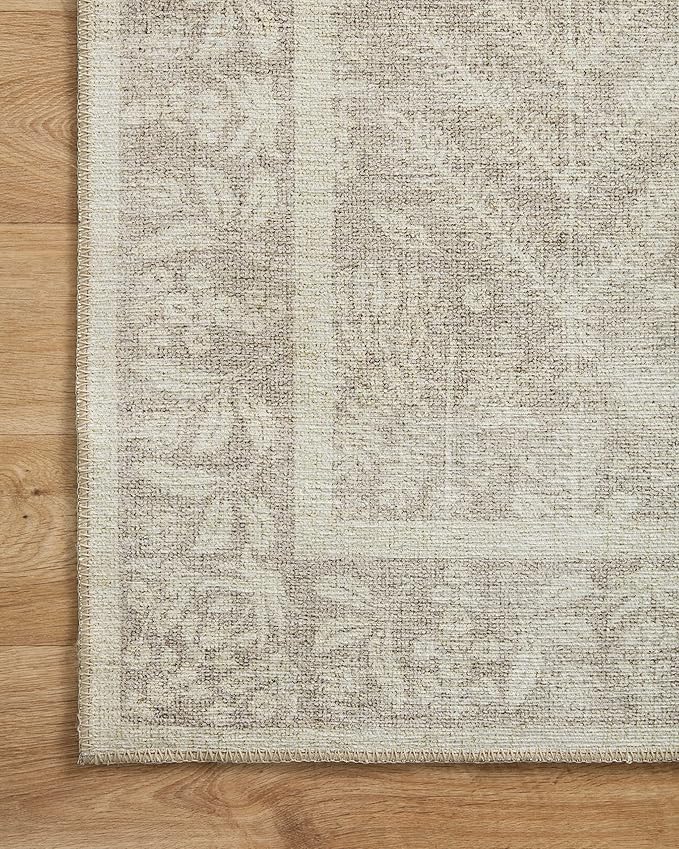Loloi Rifle Paper Co. Maison Collection MAO-02 Bough Natural 2'-0" x 5'-0", .19" Pile Height, Accent Rug