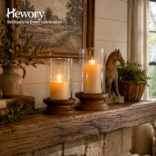 Hurricane Glass Candle Holder