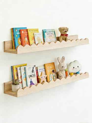 Kids Bookshelf for Wall