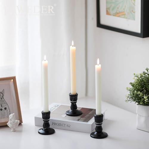 Wooden Taper Candle Holders