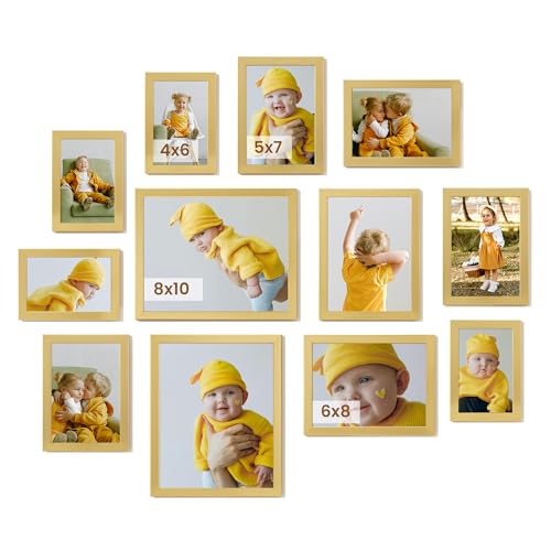 Collage Picture Frames Set of 12