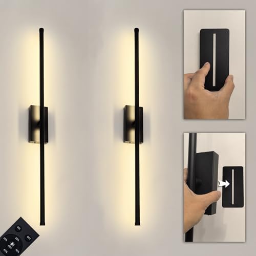 Battery Operated Linear Wall Sconce