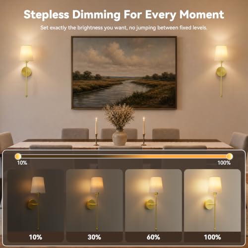 Battery Operated Wall Sconces