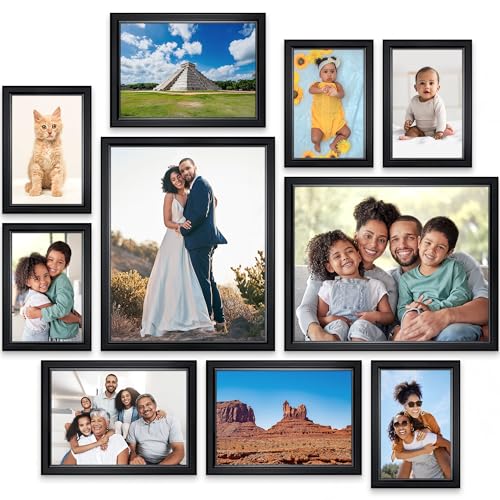 Combination Picture Frames Set