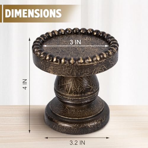 Candle Holder for Pillar Candle Set of 3