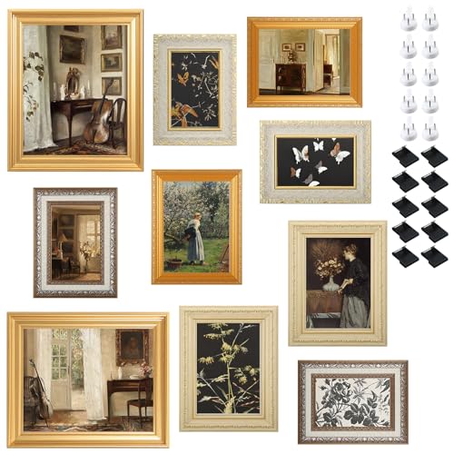 10 Pack Vintage Picture Frame