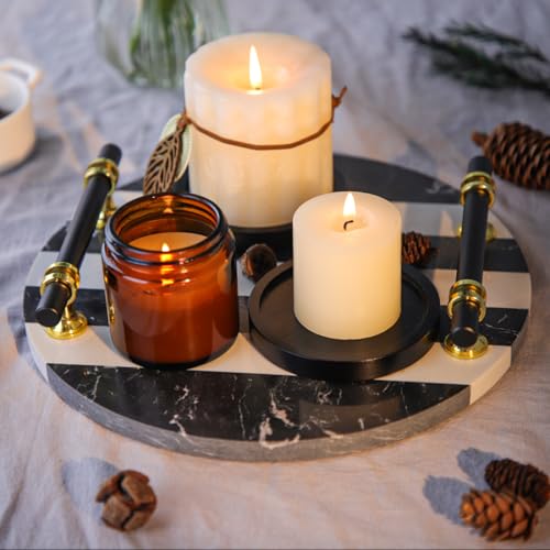 Wooden Pillar Candles Tray for Pillar Floating Candles