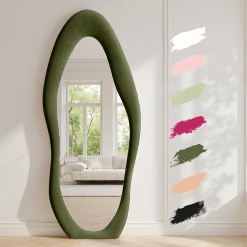 Full Length Mirror Irregular Wavy Full Body