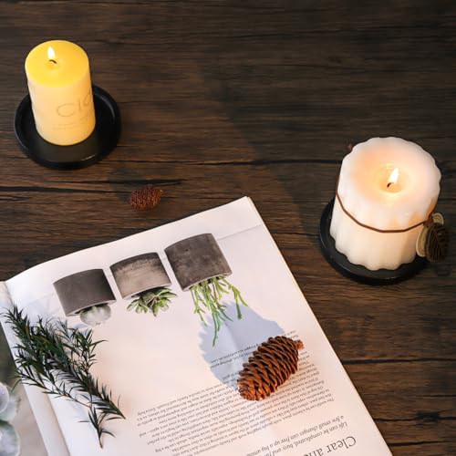 Wooden Pillar Candles Tray for Pillar Floating Candles