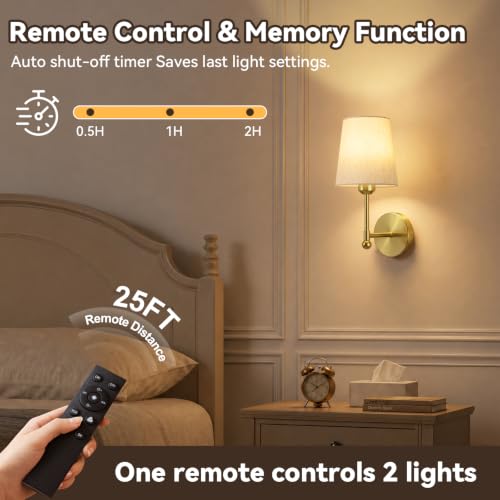Battery Operated Wall Sconces