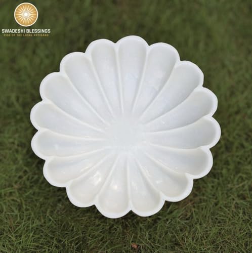 HandCrafted Marble Large Decorative Bowl
