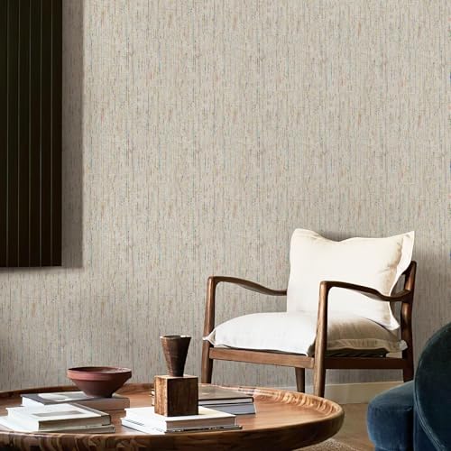 Woven Wallpaper Peel and Stick Colorful Paint Grasscloth Contact Paper Textured Waterproof Self Adhesive Stick on Wallpaper
