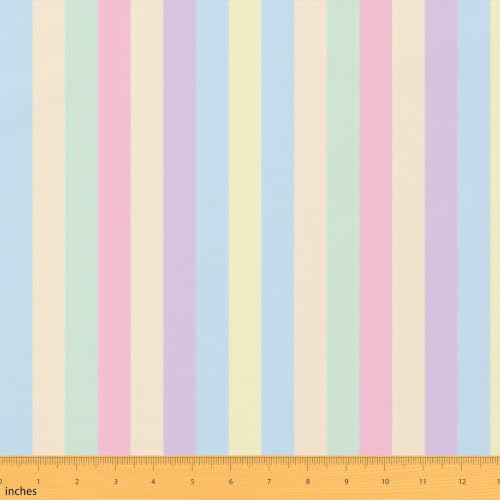 Pink Red Gingham Fabric by The Yard Checkered Soft Flannel Polyester Fabrics for Chairs Sofa