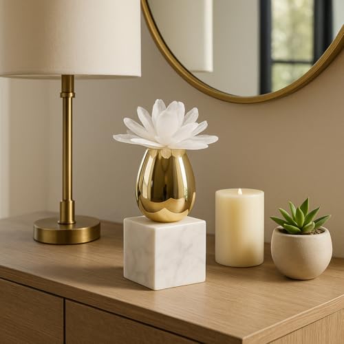 Teardrop Shaped Figurine for Room and Book Shelf Decor