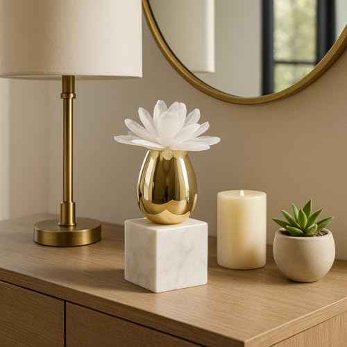 Teardrop Shaped Figurine for Room and Book Shelf Decor