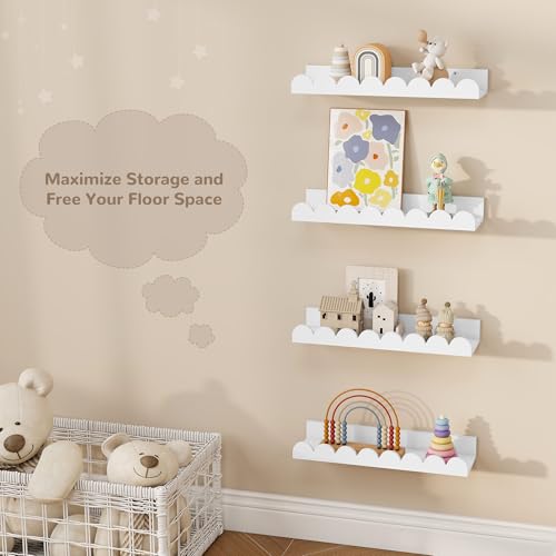 White Picture Ledge for Wall