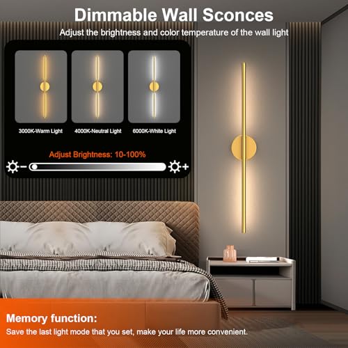 Battery Operated Wall Sconces Set of Two