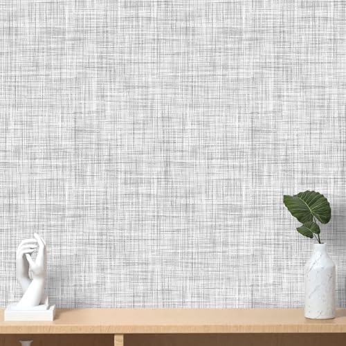 Light Color Grasscloth Wallpaper