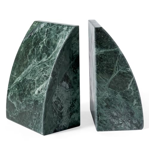 Marble Bookends for Shelves