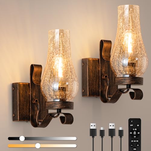 Battery Operated Wall Sconces