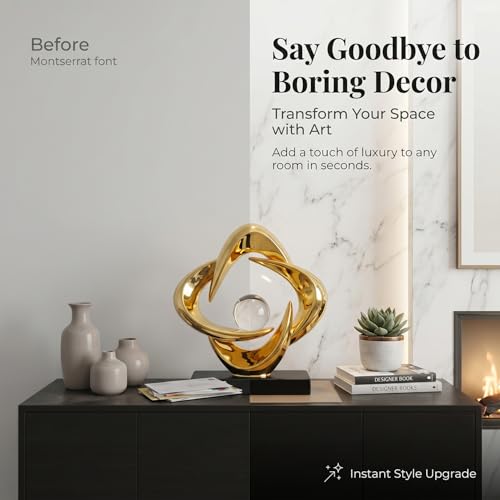 Modern Art Sculpture Decor