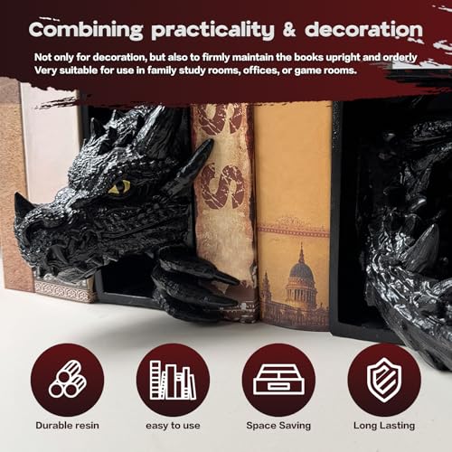 Dragon Bookshelf Decor
