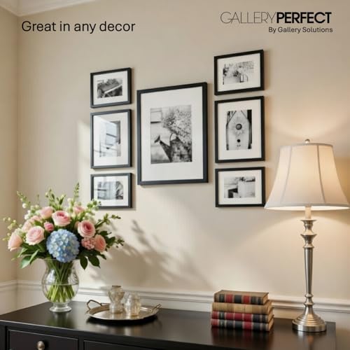 Multi Size Picture Frame Set 7 Pack