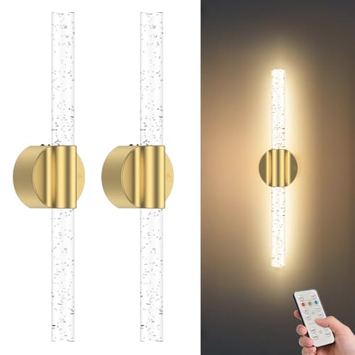 Battery Operated Wall Sconce Set of 2