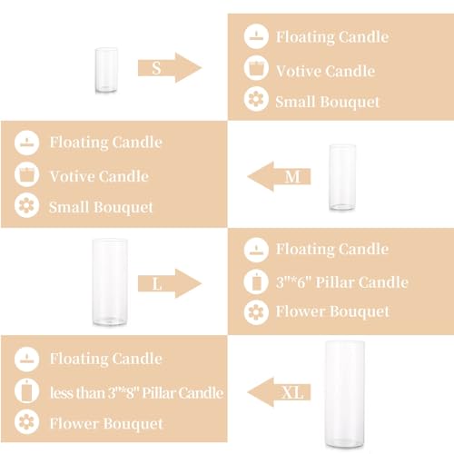 Hurricane Candle Holder Set