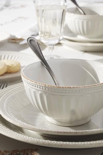 899195 French Perle Groove Dinnerware Set