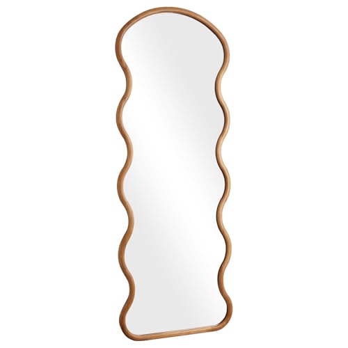 Full Length Wood Mirror Wall Mounted