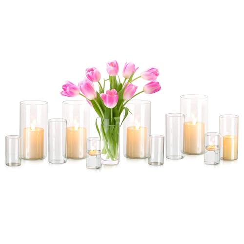 Hurricane Candle Holder Set