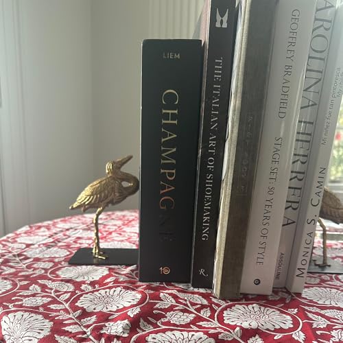 Crane Decorative Bookend Set