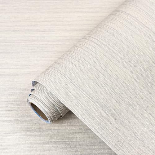 Striped Peel and Stick Wallpaper Textured Contact Paper